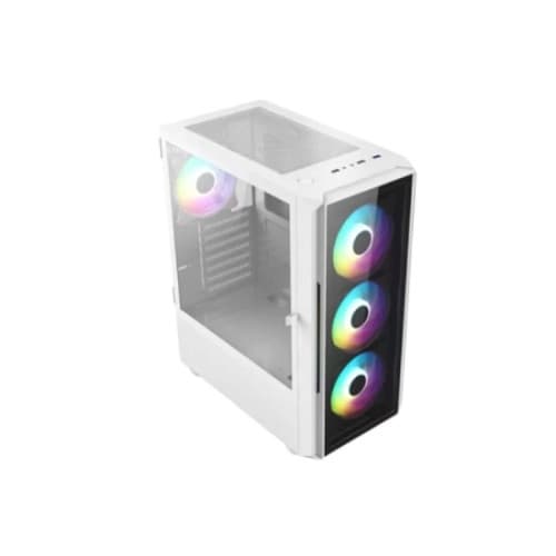 Aptech R21-Glass ARGB Gaming Casing - White