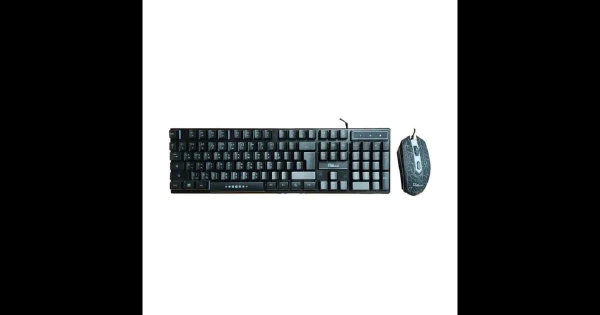 PC Power PGC801DG17 Gaming Keyboard Mouse Combo