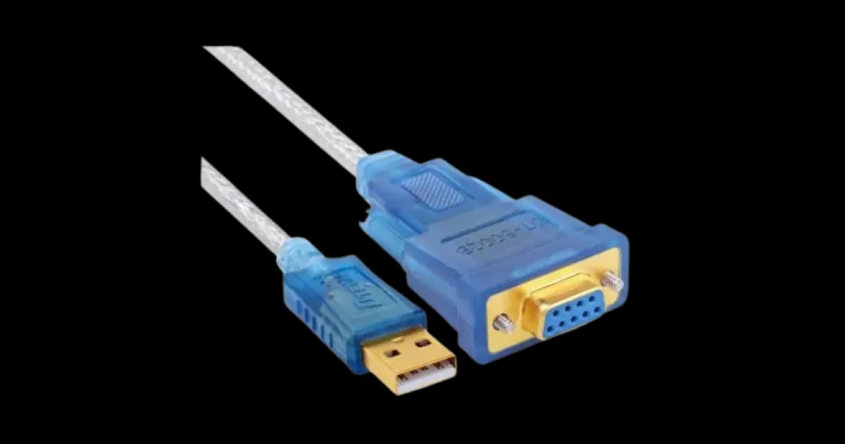 DTECH DT-5002B USB to RS232 Serial Cable