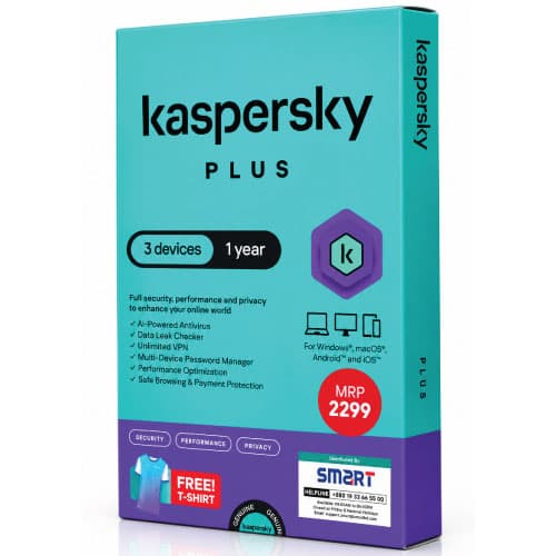 Kaspersky Plus 3-User 1-Year