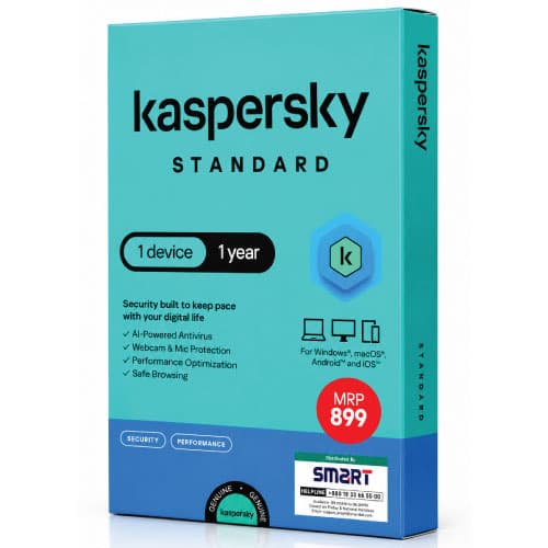 Kaspersky Standard 1 User 1 Year