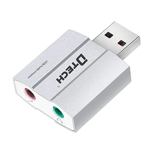 Dtech DT-6006 USB 5.1 External Audio Sound Card Converter