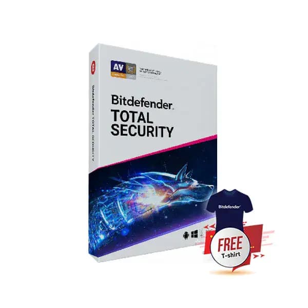 Bitdefender Total Security for 3 Devices (1 Year)